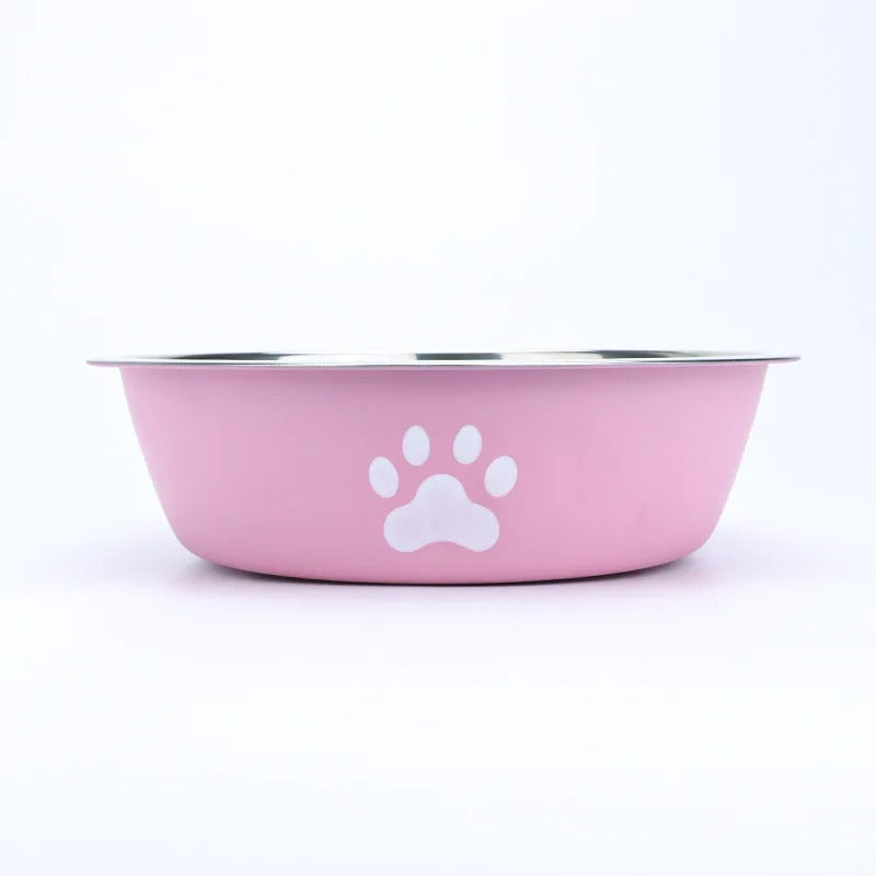 Stainless Steel Dog Bowl with Non-Slip Base