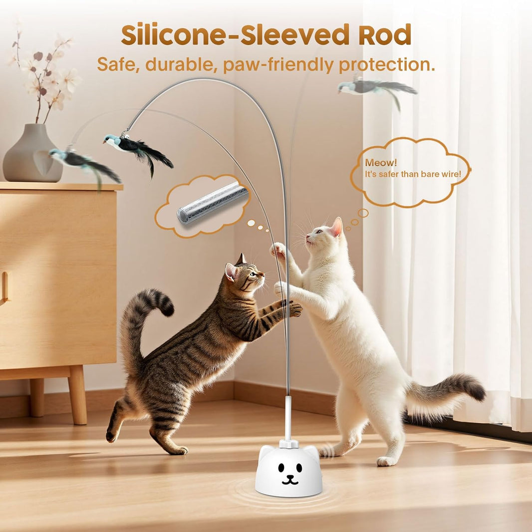 360° Flying Bird Cat Wand – Rechargeable