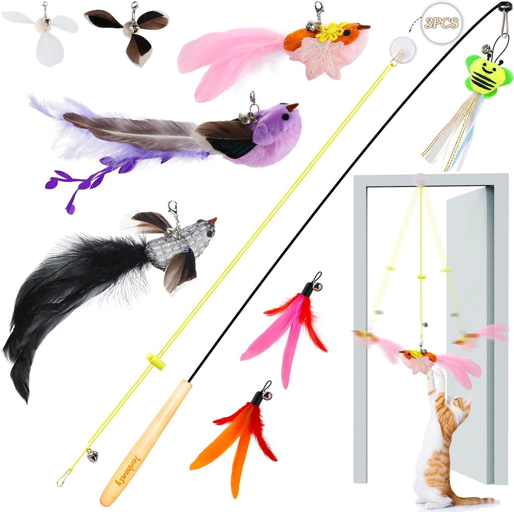 Flying Bird Cat Wand Refills (8 pcs)