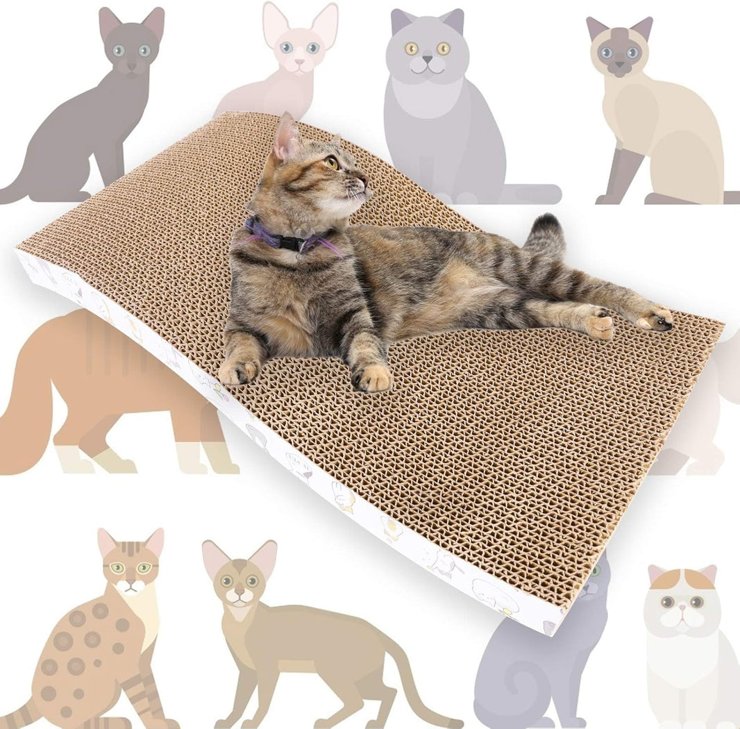 Corrugated Cat Scratcher Pads (3-Pack)