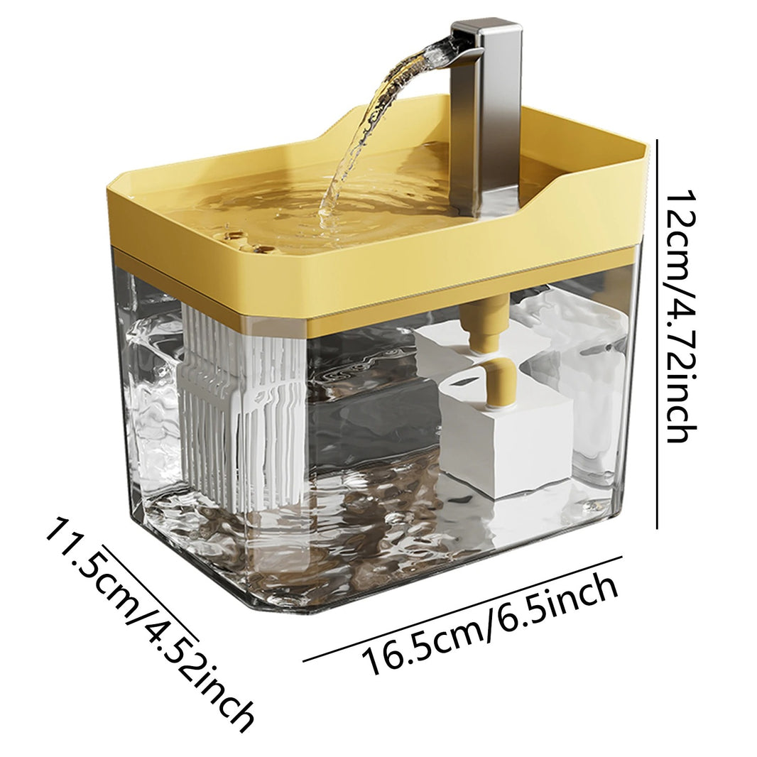 Cat Water Fountain with Auto Shut-Off (1.5L)