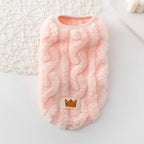 Cute Dog Sweaters For Small Dogs Chihuahua Knit Sleeves Puppy Winter Fleece Harness Clothes Sweater For Cat Warm Puppy Hoodie (XL)
