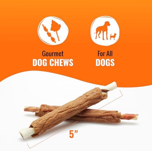 Triple Flavor Ribs Chews for All Dogs, 12 Ounces, Treat Your Dog to Long-Lasting Chews Made with Beef Hide, Chicken and Pork Hide