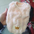 Cute Dog Sweaters For Small Dogs Chihuahua Knit Sleeves Puppy Winter Fleece Harness Clothes Sweater For Cat Warm Puppy Hoodie (XL)