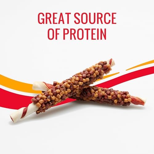 Triple Flavor Blasts, 4 Oz, Rawhide Chew for All Dogs