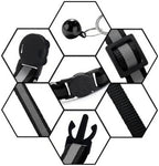 2 Pack Breakaway Cat Collars with Bells, Reflective Design and Claw Print Design, Safety Buckle Kitten Collars Adjustable from 7.5 to 12.5 Inches (Black)