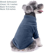Dog Sweater, 3 Pack Dog Sweaters for Small Dogs Girl Boy, Ultra Soft Warm Puppy Clothes Dog Coat for Winter (Gray+Azure+Navy, Small)