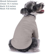 Dog Sweater, 3 Pack Dog Sweaters for Small Dogs Girl Boy, Ultra Soft Warm Puppy Clothes Dog Coat for Winter (Gray+Azure+Navy, Small)