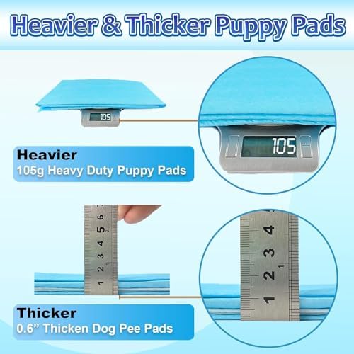 Dog Pee Pads Extra Large 30"x36", 30 Count Super Absorbent Pee Pads for Dogs, Disposable Urine Bed Pads for Doggie, Thicken XXL Puppy Pads, Piddle Pads X-Large for Indoor, Outdoor Use