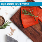 Freestyle High Protein Trim Cat Food, Salmon & Lentils Recipe - Natural Grain-Free Dry Cat Food for Weight Management with l-Carnitine, Natural Fiber, & Probiotics, 2 lb Bag