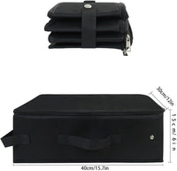 Travel Cat Litter Box with Zip Lid