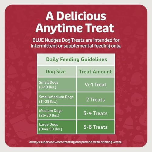 Nudges Steak Grillers, Natural Holiday Dog Treats, Made in The USA with Real Beef, 5-oz. Bag