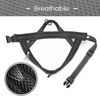 No Pull Dog Harness with Soft Mesh Padded,Reflective & Quick Fit Light Weight Dog Strap Vest Harness,Easy for Walking Training (S:Chest 18-22", Mesh-Black)
