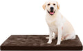 Dog Crate Bed for X Large Size Dogs,XL Washable Dog Kennel Pad Ultra Soft Pet Sleeping Mat for Cages,Anti-Slip Bottom,41x27 inch,Brown