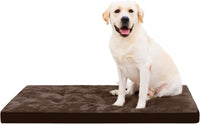Washable Dog Crate Pad (Brown)