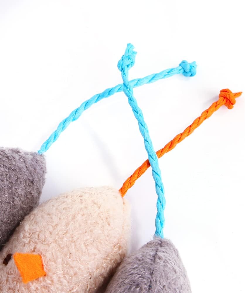 Cat Toy Interactive Toy Plush Mouse Shaped Toy - (3 Pack)