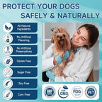 Flea and Tick Prevention for Dogs Chewables, 200 Soft Treats, Natural Dog Flea and Tick Treatment, Oral Flea Chews for Dogs Supplement, Flea and Tick Chews for Dogs Puppies, All Breeds & Sizes