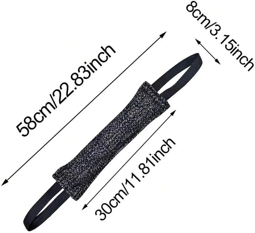 1pc Dog Bite Stick Enhances Effective Training- Comfortable Handle for Interactive Play, Grinding Teeth, and Chew Training