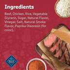Nudges Steak Grillers, Natural Holiday Dog Treats, Made in The USA with Real Beef, 5-oz. Bag