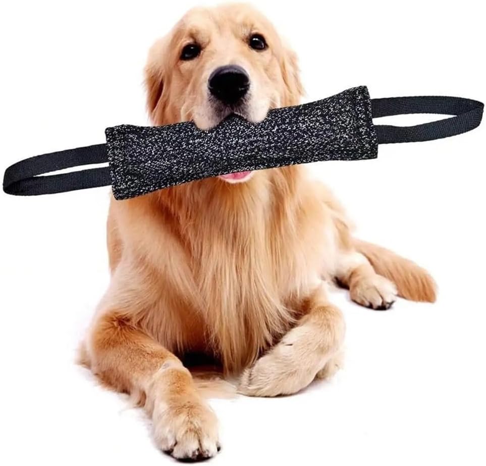 1pc Dog Bite Stick Enhances Effective Training- Comfortable Handle for Interactive Play, Grinding Teeth, and Chew Training