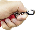 Nylon Training Dog Leash for Small Medium Large Dogs, 15ft 20ft 30ft 50ft Long Leash Dog/Puppy Lead for Obedience Recall Training, Camping (20ft, Red)