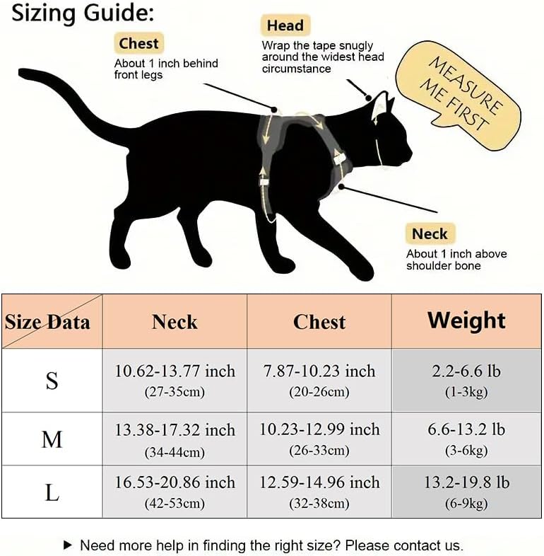 Pet Cat Dog Chest Harness and Leash, Soft Cat Dog Pet Vest with Rope, Adjustable Dog Walking Harness, Only for Small Dog Cat Pet