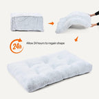 Extra Small Dog Bed for Crate, Washable Small Dog Mat for Pet Kennel, Anti-Slip