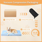 Washable Orthopedic Dog Bed for Large Dogs, L Waterproof Pet Bed with Egg Crate Foam Strong Support, Machine Washable Cover & Anti-Slip Bottom & Durable Zipper