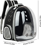 Animal Carrier Backpacks,Transparent Space Capsule Bubble Pet Backpack Bag for Small Dogs Cats Airline Approved Travel Carrier