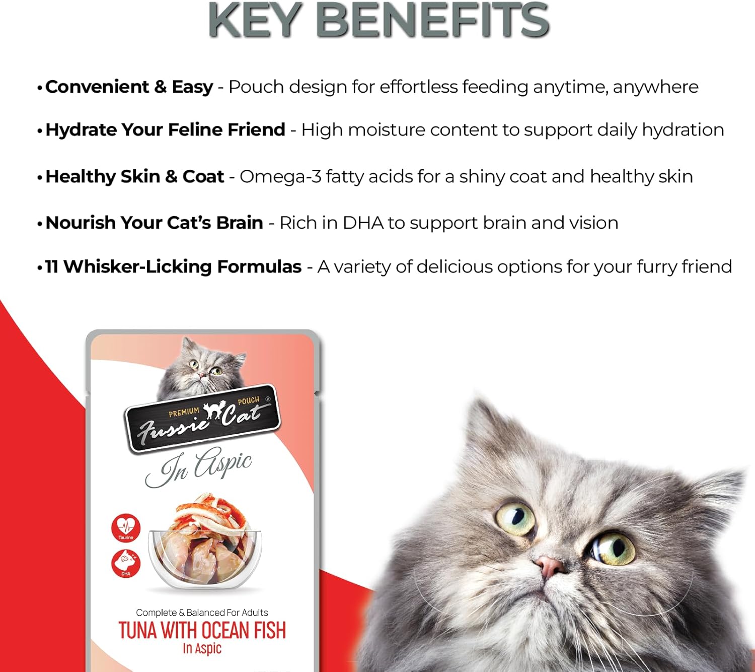 Cat Premium Tuna w/Ocean Fish in Aspic