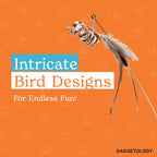 Interactive Bird Simulation Cat Toy Set for Bored Indoor Adult Cats Feather Toy Wand 5 Pcs Natural Bird Feathers Stable Round Base Wand Cat Toys for Indoor Cats Hunting Toys