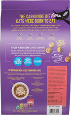 Born Carnivore High Protein, Chicken, Herring & Salmon Meal, Grain-Free Baked Kibble to Maximize Nutrients, Dry Cat Food