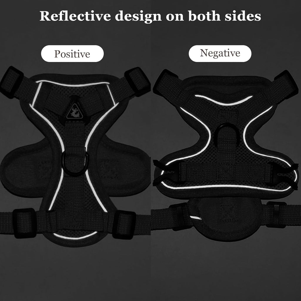 cat Chest Harness and Leash, Anti-Escape Adjustable Soft mesh cat Leash and Chest Harness Set for All Types of Cats cat Vests