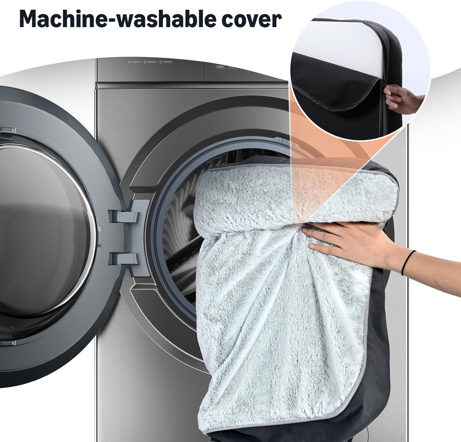 Dog Bed for Small Dogs, Anti-Slip Pet Sofa Bed for Indoor Dogs, Crate Bed, Gray,