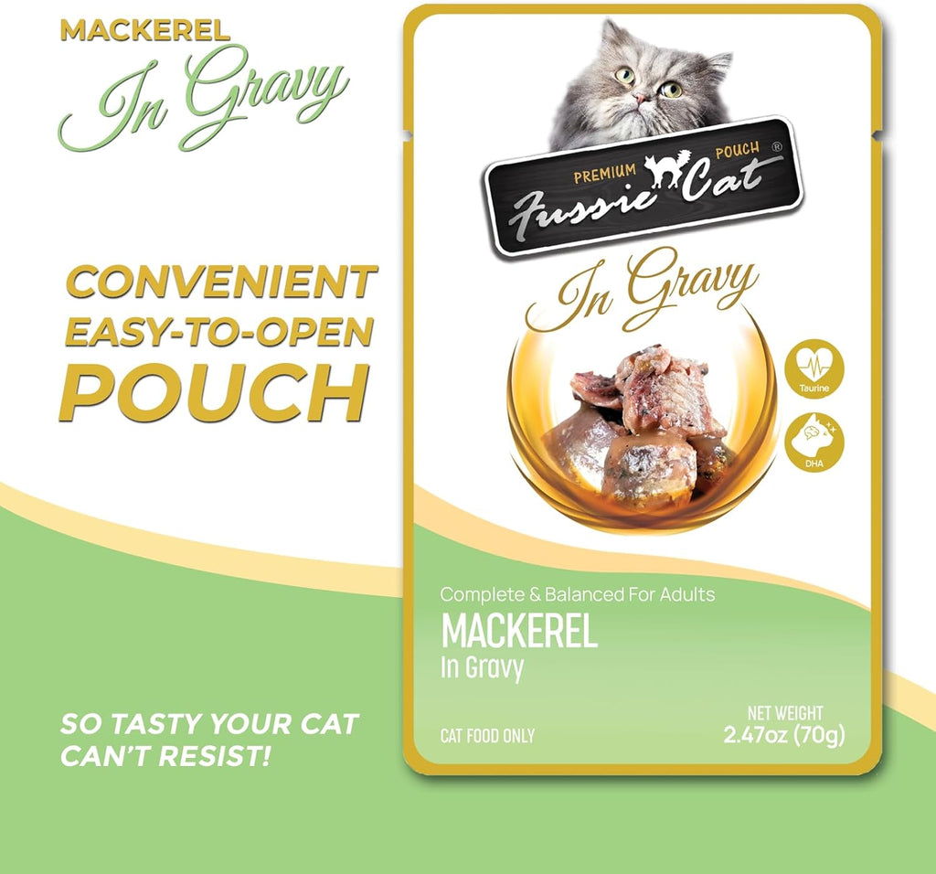 Cat Premium Mackerel in Gravy