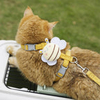 Cat Harness and Leash Set, Cat Harness Escape Proof, Rabbit Harness and Leash Set, Costumes for Cats and Bunny