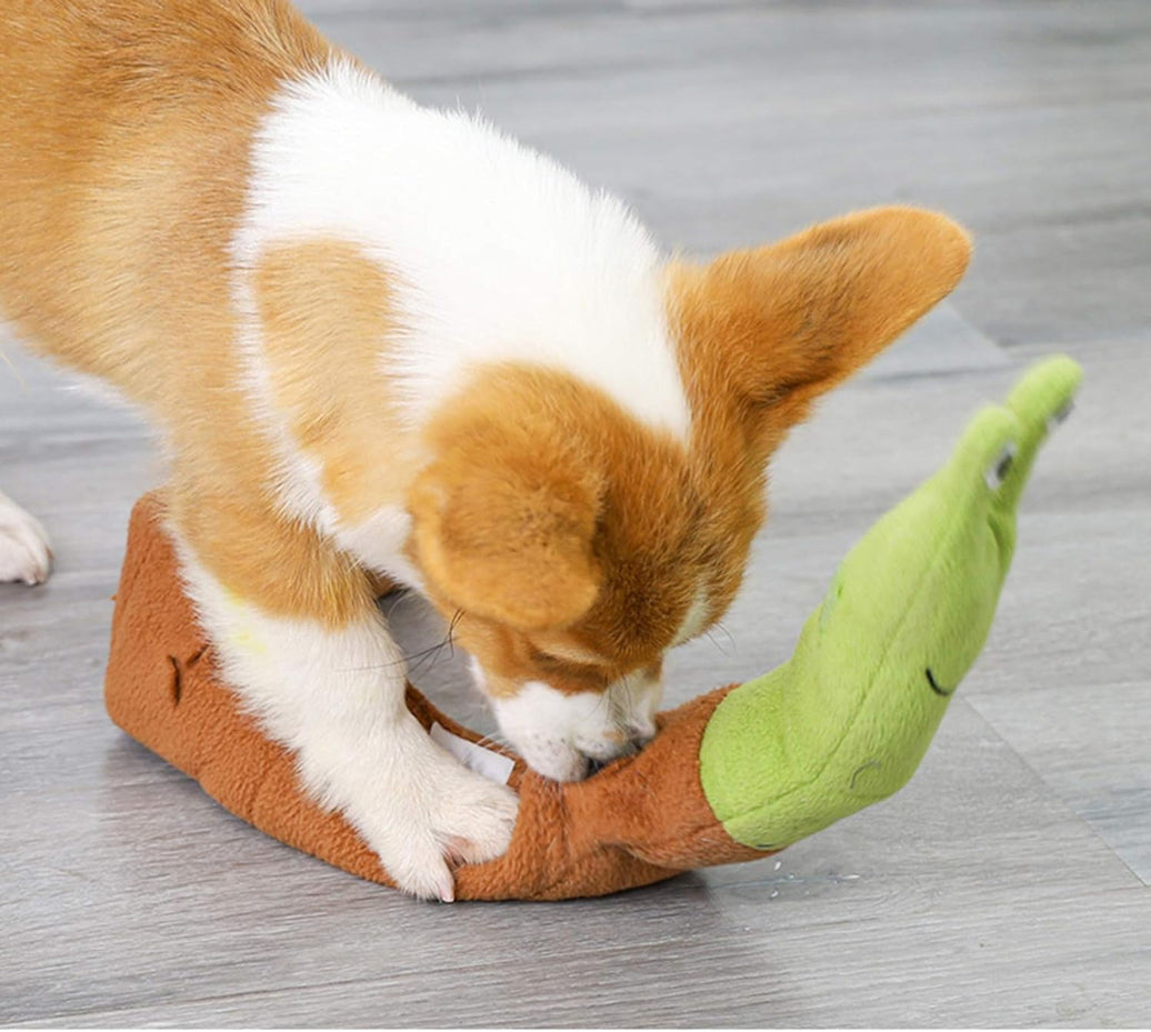 Snail Snuffle Treat Puzzle Dog Toy