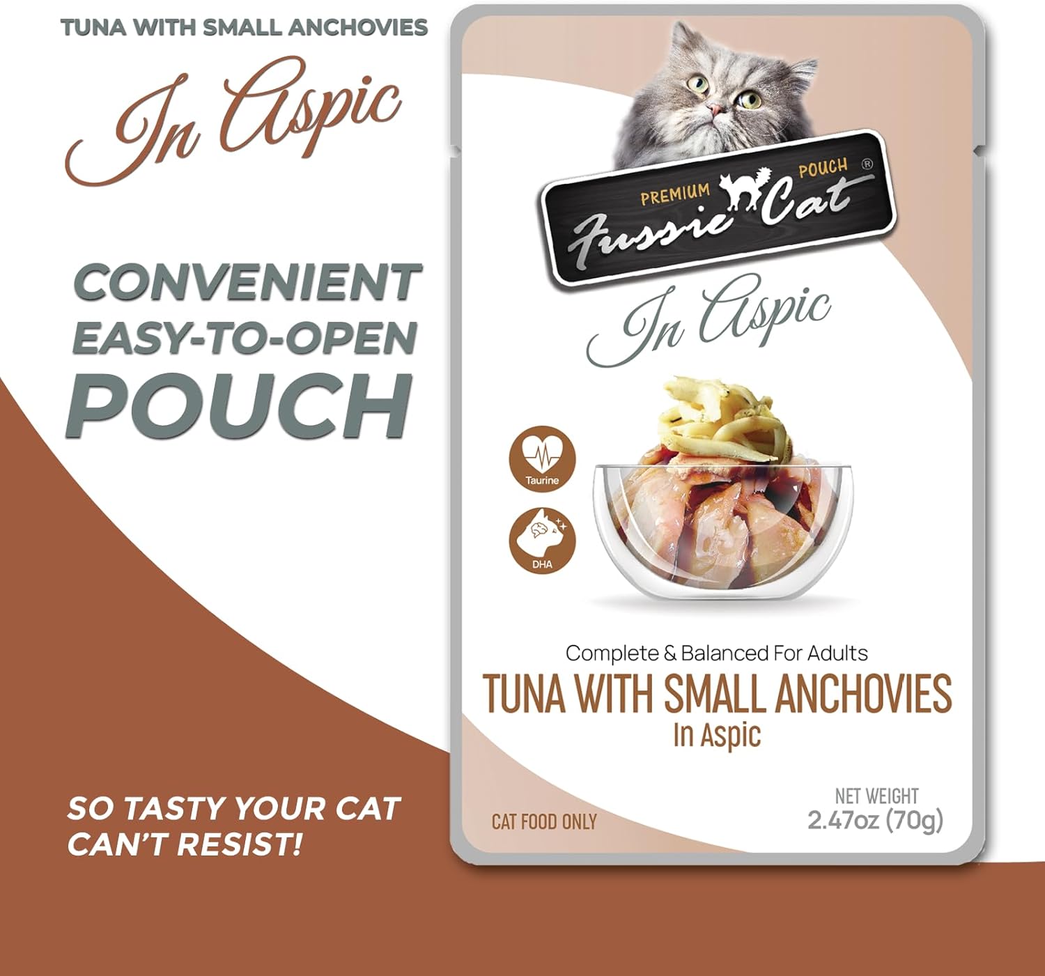 cat Premium Tuna w/Small Anchovies 12 Count(Pack of 1)