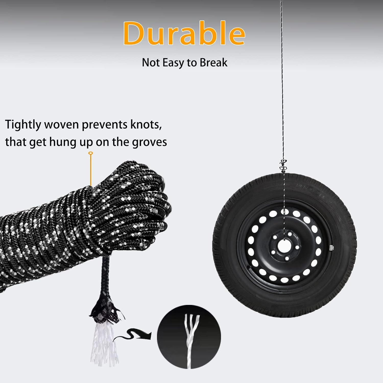 Extra Long Cat Leash for Yard, Lightweight Outdoor Cat Leash Long Light Extension, Long Thin Lead for Rabbits, Kitten, Puppy and Small Animals