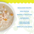 Whole Foods Wet Cat Food, Chicken & Pumpkin Entree in Broth, 2.8 oz. Can (24 Count)