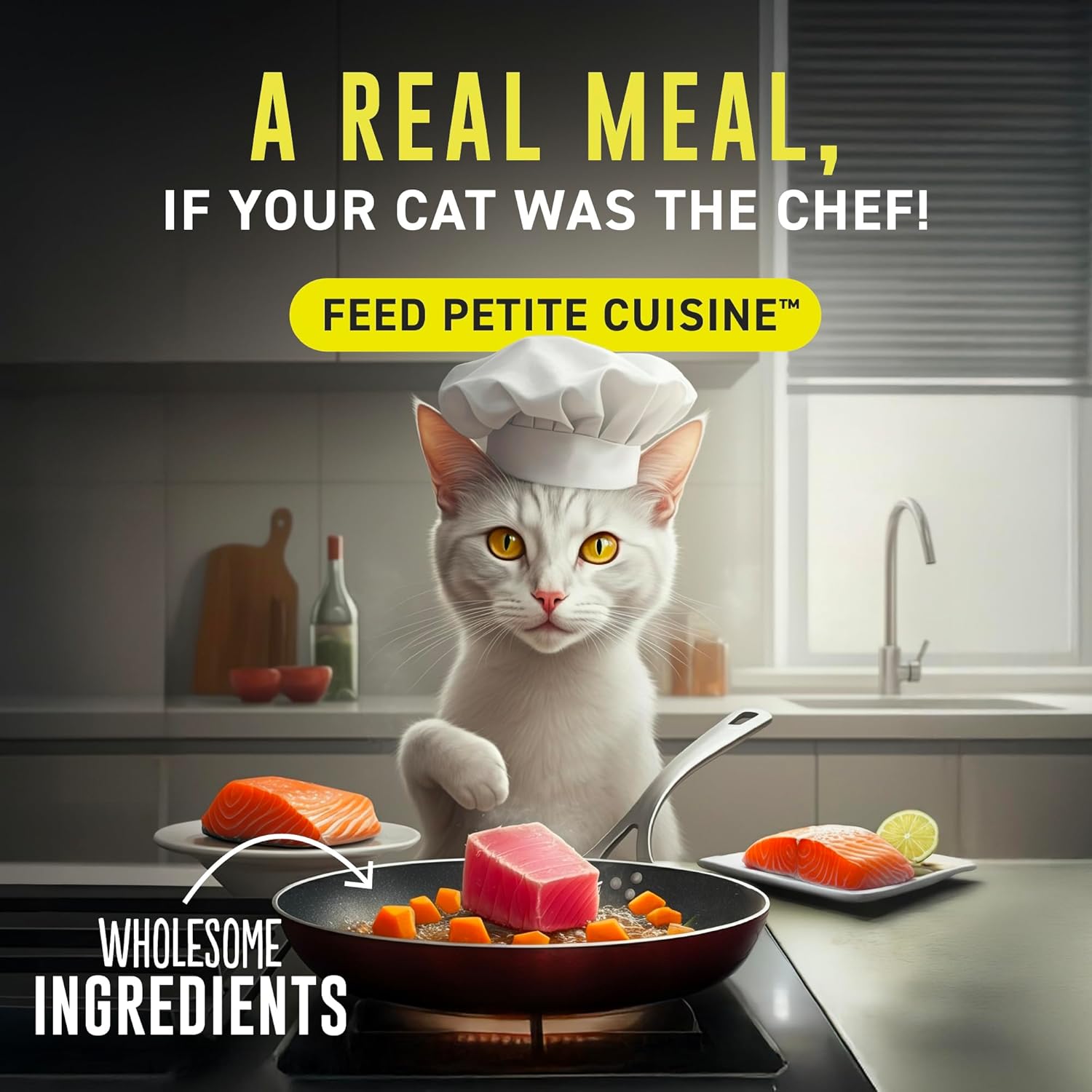 Whole Foods Wet Cat Food, Variety Pack, 2.8 oz. Can (12 Count)