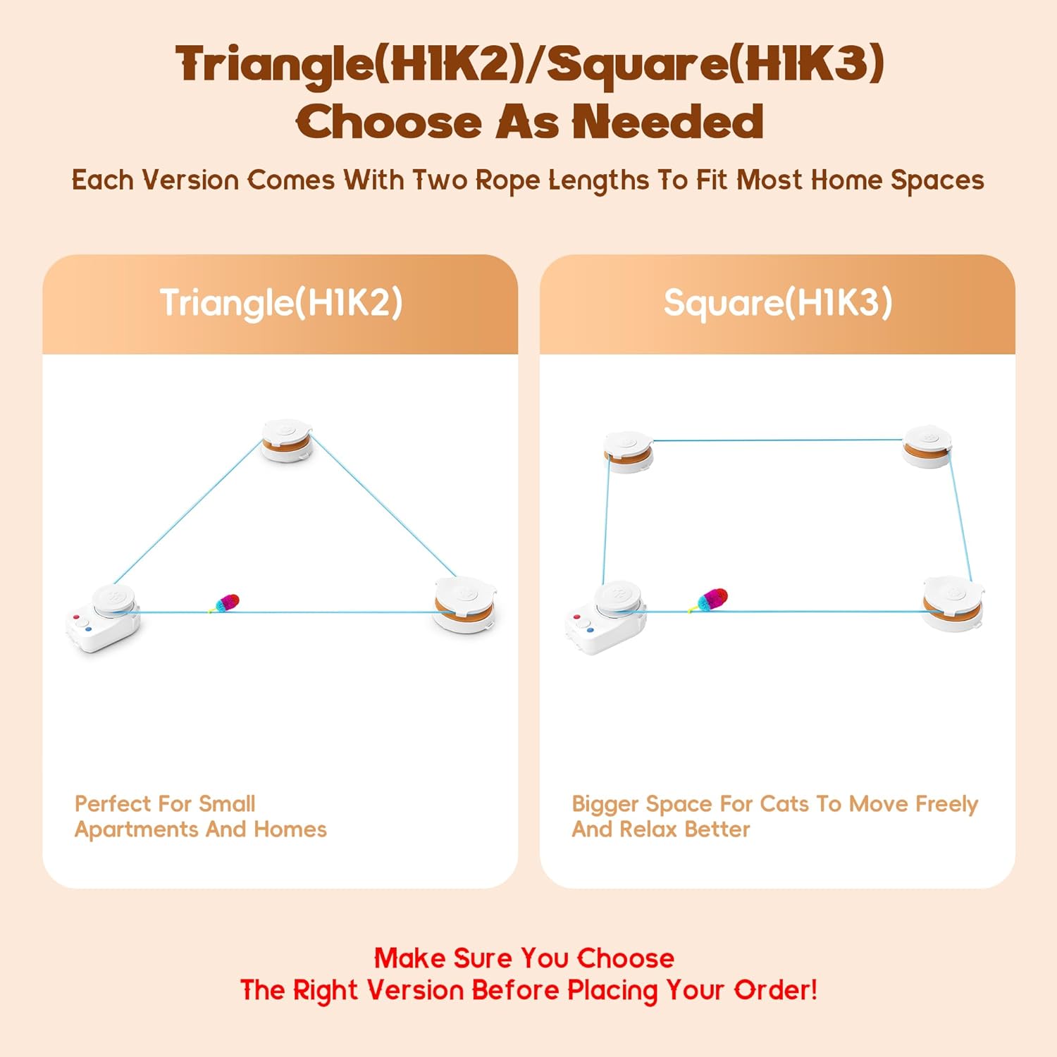 Interactive Cat Toy for Indoor Cats – Automatic Moving & Enrichment Toy for Indoor Cats/Kitten, Auto/Manual Control Cat Treadmill for Exercise & Mental Stimulation, Stimulating Chase Toys