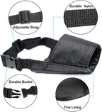 Adjustable Breathable Safety Small Medium Large Extra Dog Muzzles for Anti-Biting Anti-Barking Anti-Chewing Safety Protection(Black)