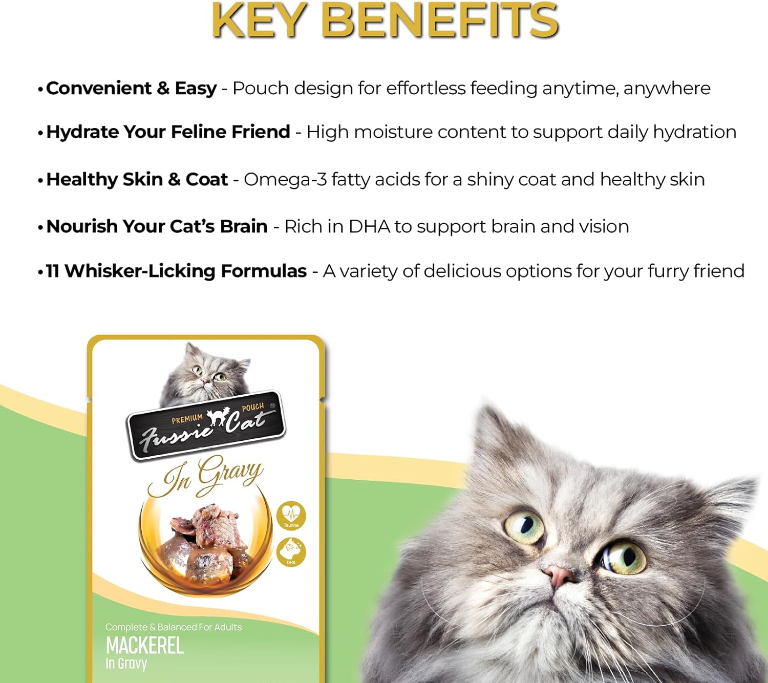 Cat Premium Mackerel in Gravy