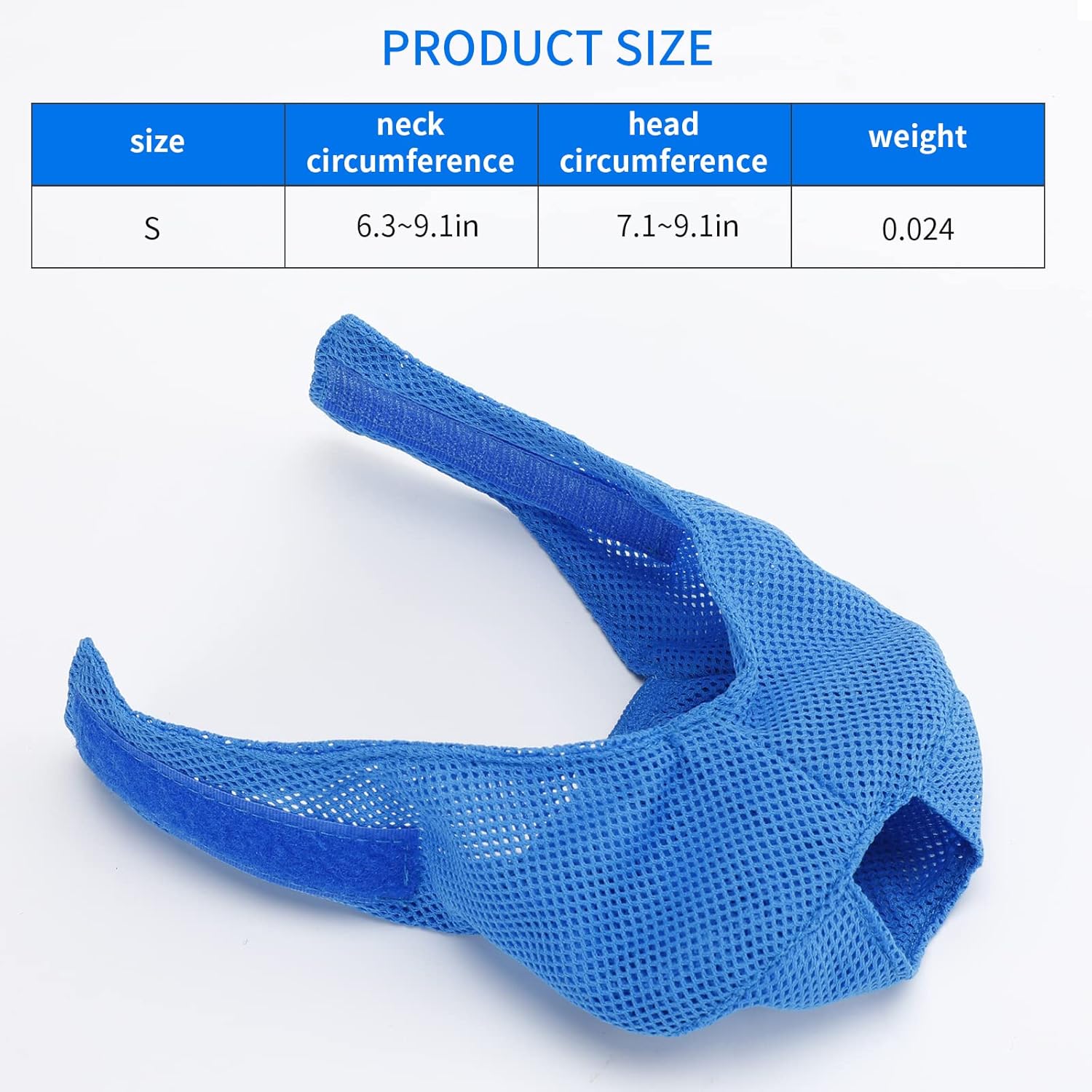 Cat Muzzle Breathable Mesh Cat Mouth Mask Grooming Restraint Bag - Anti Bite, Anti Meow, Prevent Scratching & Chewing