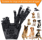 Adjustable Breathable Safety Small Medium Large Extra Dog Muzzles for Anti-Biting Anti-Barking Anti-Chewing Safety Protection(Black)