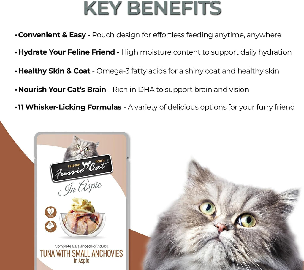 cat Premium Tuna w/Small Anchovies 12 Count(Pack of 1)