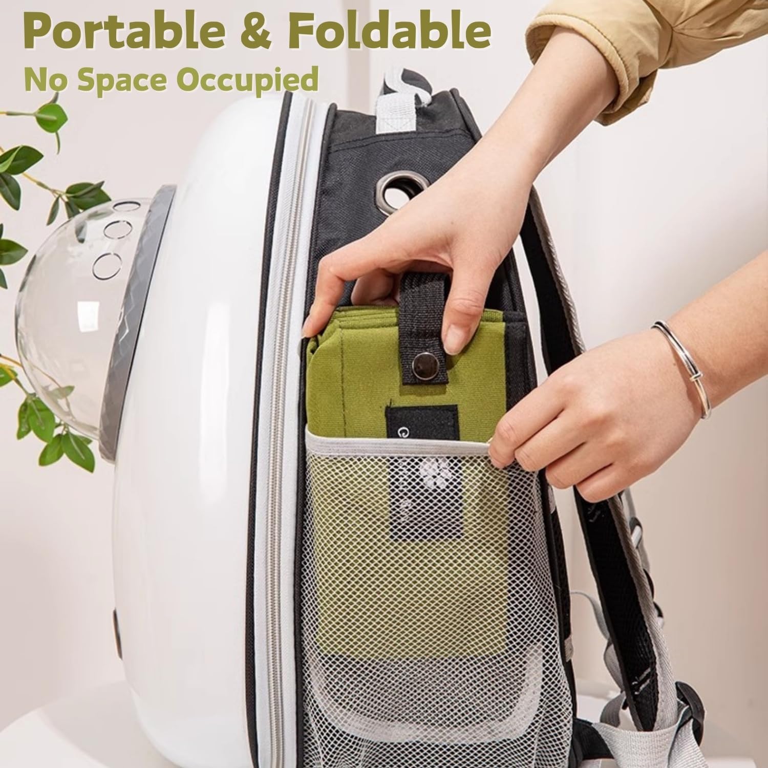 Portable Foldable Cat Litter Box - Waterproof, Leak-Proof for Outdoor Camping, Hotel Stays, Road Trips - Travel Essentials for Cats & Kittens