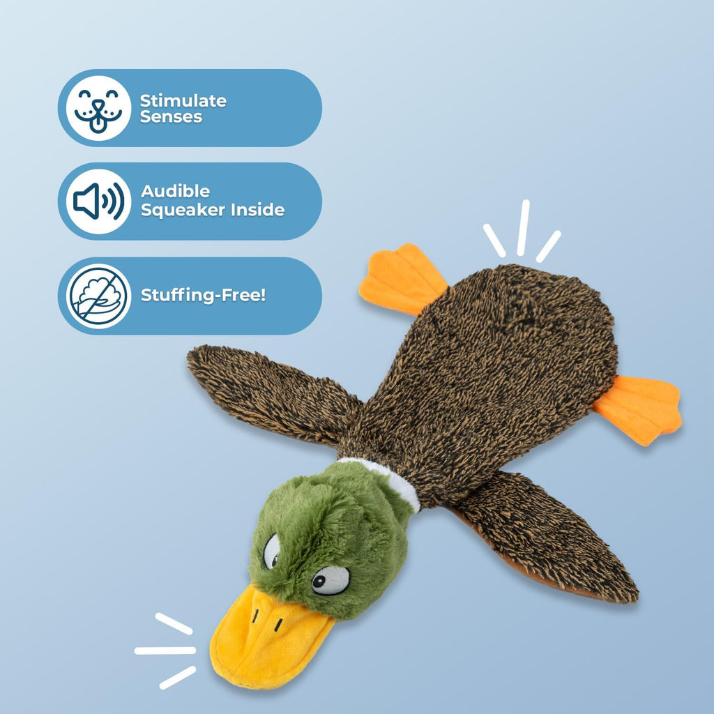 Dog Toys with Soft Durable Fabric for Small, Medium and Large Pets Interactive Toy for Indoor Play, Supports Active Biting and Play - 4 Figures, Small