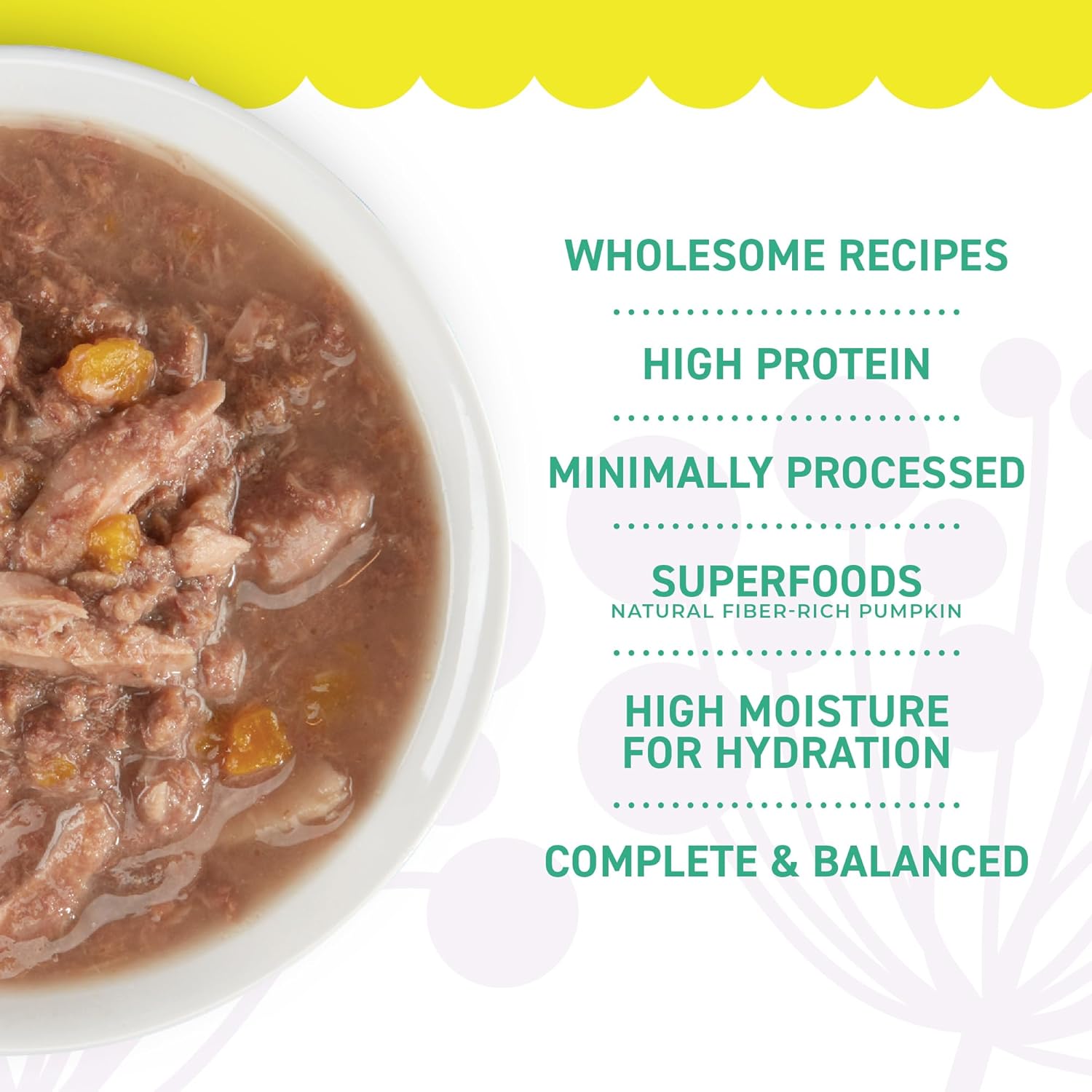 Whole Foods Wet Cat Food, Tuna, Pumpkin & Tilapia Entree in Broth, 2.8 oz. Can (24 Count)
